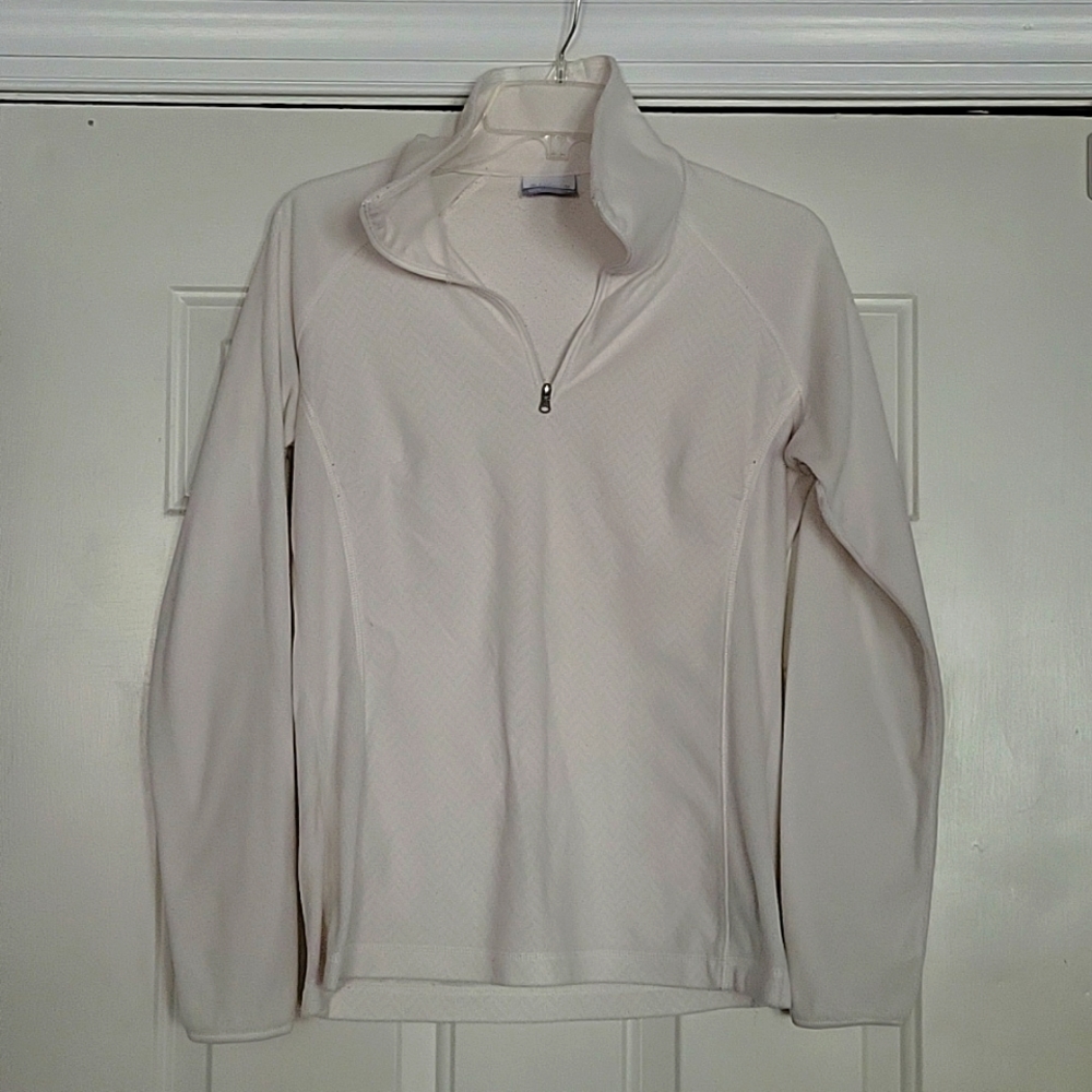 Columbia fleece pullover-size Medium